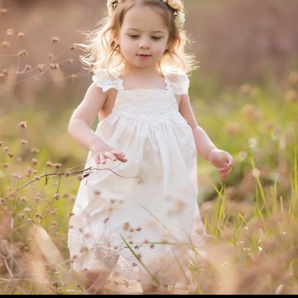 French Vanilla / ivory dress
